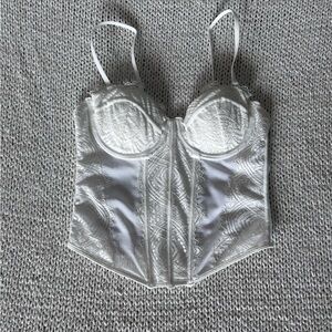Garage corset white size xs